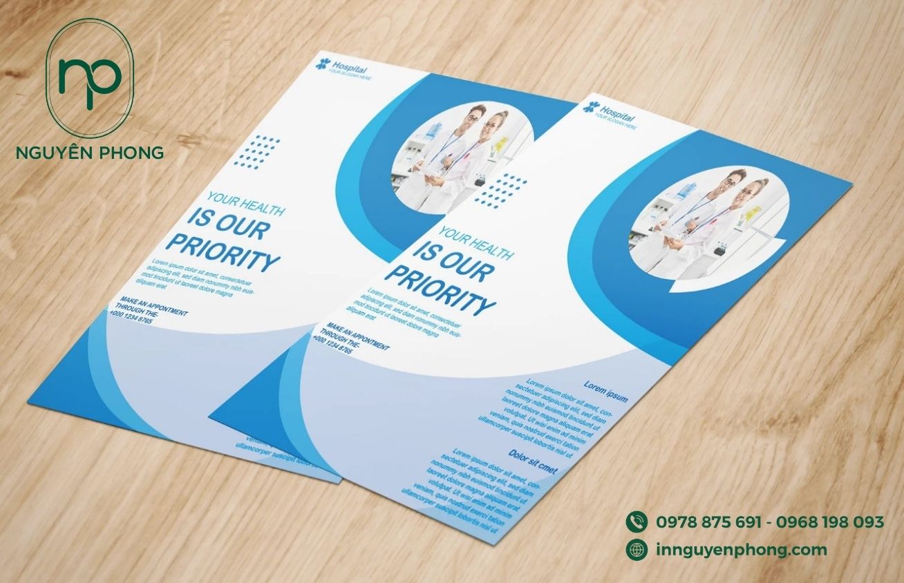 In tờ rơi bảo hiểm xã hội tone màu pastel